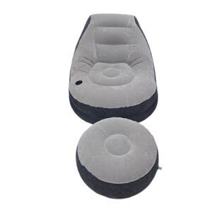 Inflatable Seat with Footrest Plus Free Pump
