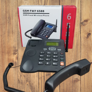 Desk phone For Office and Home Use, Dual Sim Gsm-6588