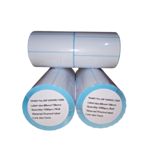 Thermal Label Stickers 89mm × 38mm