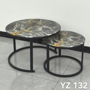 Nesting Coffee Table (Glass Effect) Set of 2 – YZ 132