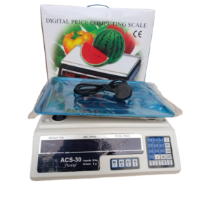Pelofer ACS-30 Digital Price Computing Scale (30kg / 5g Division)