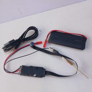 Wireless Pinhole Mini Camera with Built-in Battery & Remote Monitoring